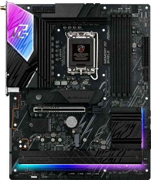 ASRock B860 Lightning WiFi ATX Motherboard for Intel LGA1851 CPUs