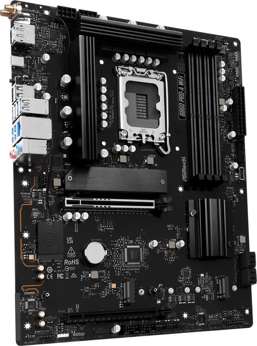 ASRock B860 Pro-A WiFi ATX Motherboard for Intel LGA1851 CPUs