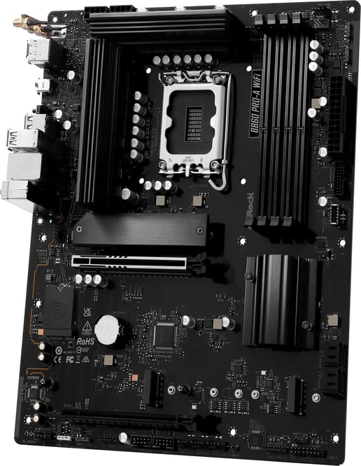 ASRock B860 Pro-A WiFi ATX Motherboard for Intel LGA1851 CPUs