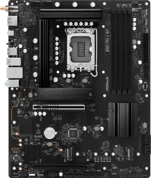 ASRock B860 Pro-A WiFi ATX Motherboard for Intel LGA1851 CPUs