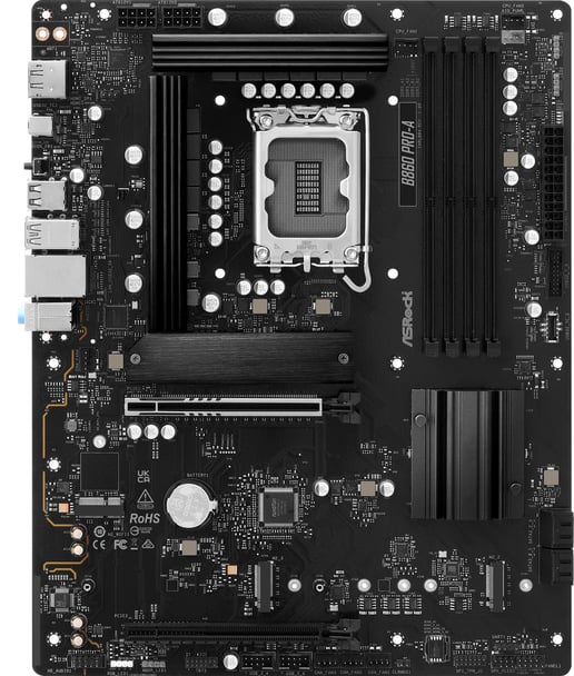ASRock B860 Pro-A ATX Motherboard for Intel LGA1851 CPUs
