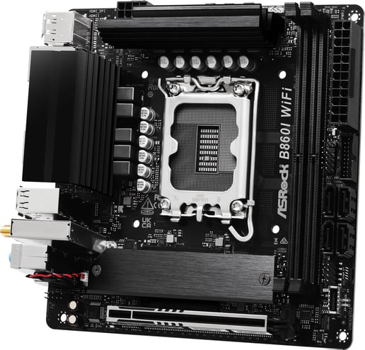 ASRock B860I WiFi ITX Motherboard for Intel LGA1851 CPUs