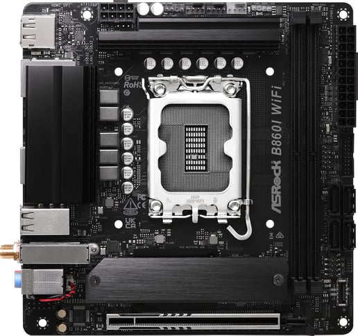 ASRock B860I WiFi ITX Motherboard for Intel LGA1851 CPUs