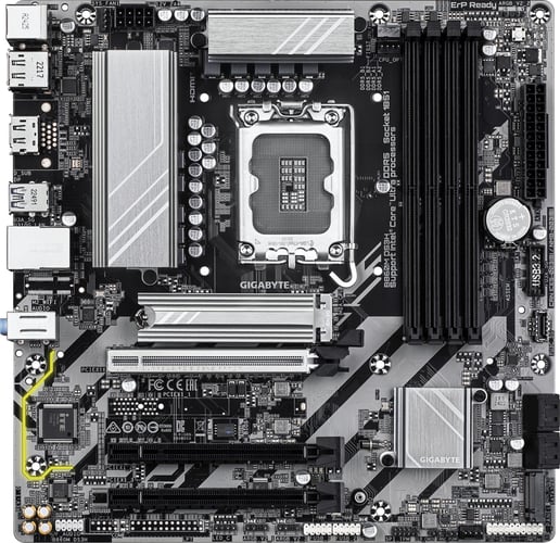 Gigabyte B860M DS3H mATX Motherboard for Intel LGA1851 CPUs