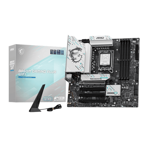 MSI B860M GAMING PLUS WIFI mATX Motherboard for Intel Socket 1851 CPUs