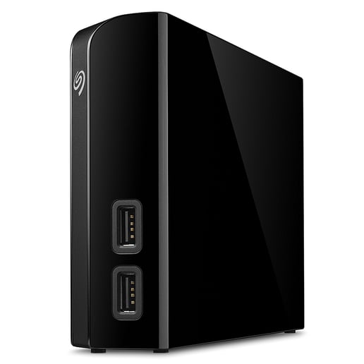 Seagate Backup Plus Hub 6TB Desktop External Hard Drive in Black
