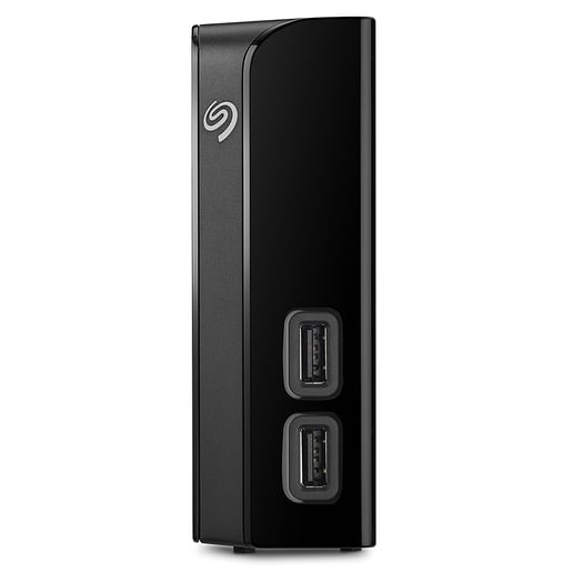 Seagate Backup Plus Hub 6TB Desktop External Hard Drive in Black