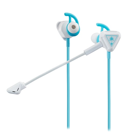 Turtle Beach Battle Buds In-Ear Gaming Headset - White & Teal