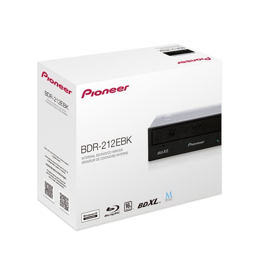 Pioneer BDR-212EBK Blu-ray Writer Optical Drive
