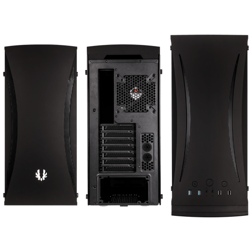 BitFenix Aurora Mid Tower Gaming Case - Black 