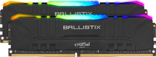 Crucial Ballistix RGB 32GB (2x16GB) 3600MHz DDR4 Memory Kit