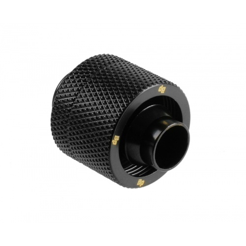 Bitspower Premium High Flow 3/8 (5/8) Compression Fitting in Black