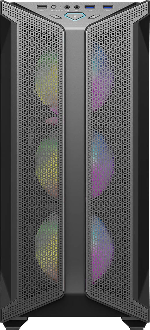 GameMax Brufen C1 Mid Tower Case - Black 