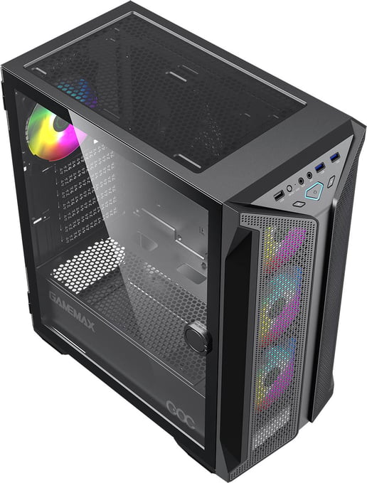 GameMax Brufen C1 Mid Tower Case - Black 