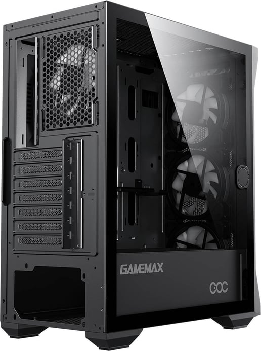 GameMax Brufen C1 Mid Tower Case - Black 