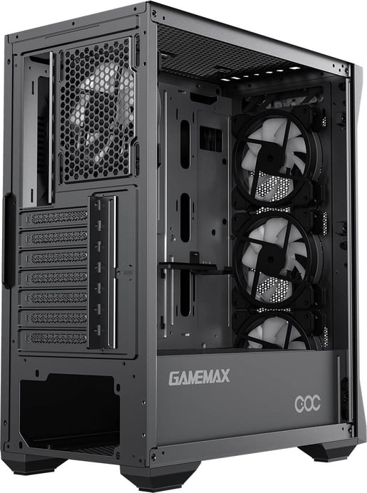 GameMax Brufen C1 Mid Tower Case - Black 