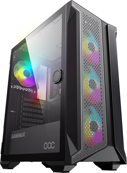 GameMax Brufen C1 Mid Tower Case - Black 