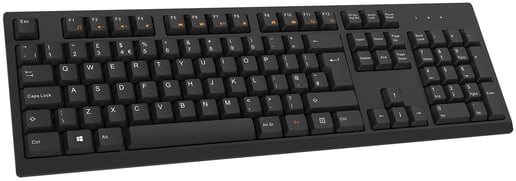 CiT EZ-Touch Wireless Keyboard and Mouse Combo Set in Black, UK Layout