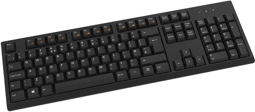 CiT EZ-Touch Wireless Keyboard and Mouse Combo Set in Black, UK Layout