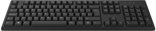 CiT EZ-Touch Wireless Keyboard and Mouse Combo Set in Black, UK Layout