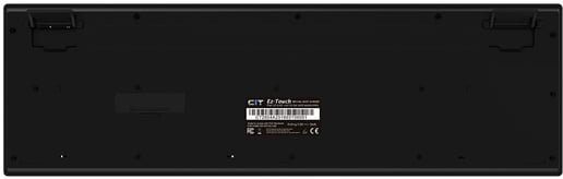 CiT EZ-Touch Wireless Keyboard and Mouse Combo Set in Black, UK Layout
