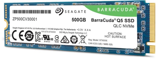 Seagate BarraCuda Q5 M.2-2280 500GB PCI Express 3.0 x4 NVMe Solid State Drive