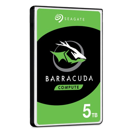 5TB Seagate BarraCuda 2.5" SATA III Hard Drive - 5400RPM, 128MB Cache