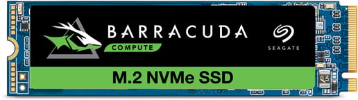 Seagate BarraCuda 510 M.2-2280 500GB PCI Express 3.0 x4 NVMe Solid State Drive