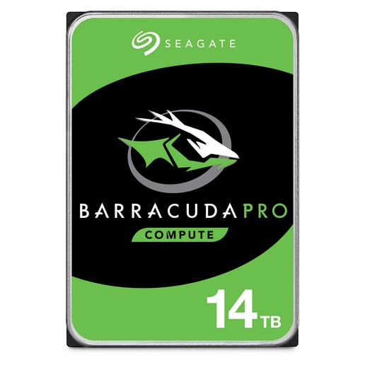 Seagate BarraCuda Pro 14TB SATA III 3.5" Hard Drive - 7200RPM
