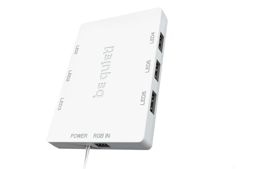 Be Quiet! Light Wings 120mm PWM ARGB Case Fans - White Triple Pack