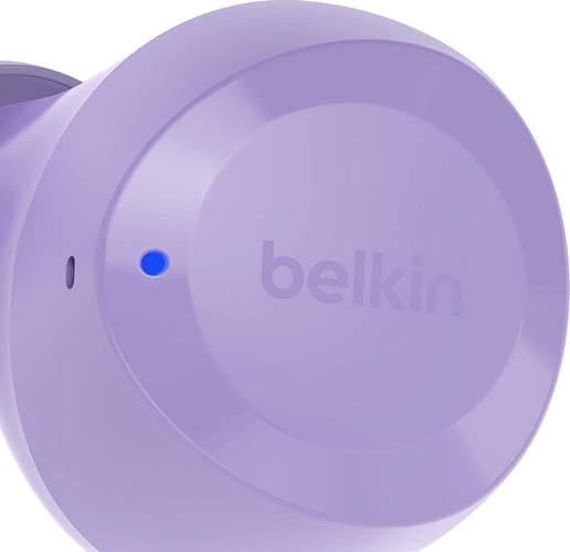 Belkin SoundForm Bolt Wireless Earbuds - Lavender