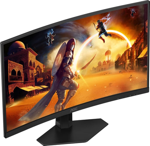 AOC C27G4ZXE 27" Full HD Curved Gaming Monitor - VA, 280Hz, 0.3ms, HDMI, DP