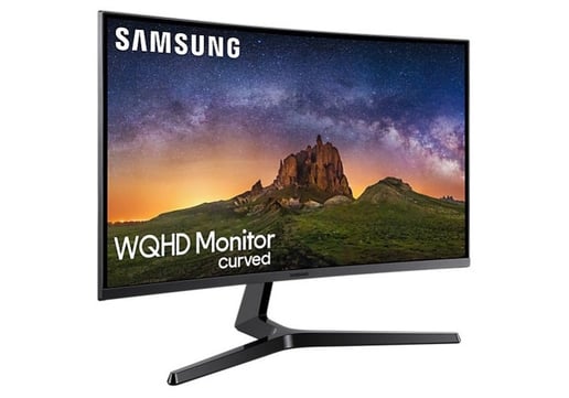 Samsung C27JG50QQU 27 inch 144Hz Gaming Curved Monitor, 4ms, HDMI