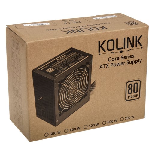Kolink Core Series 400W Power Supply 80 Plus