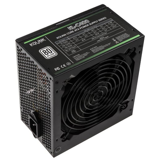 Kolink Core Series 400W Power Supply 80 Plus
