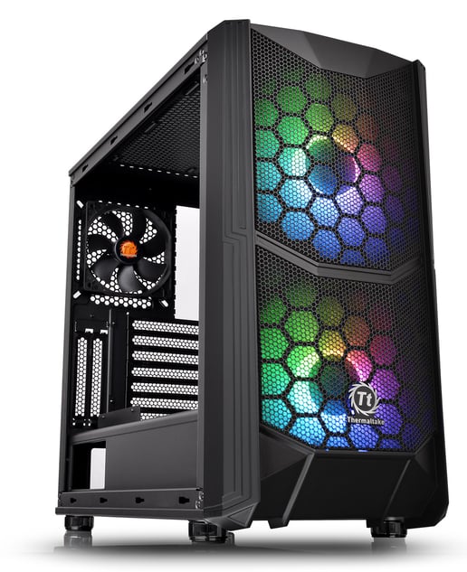 Thermaltake Commander C35 Mid Tower Gaming Case - Black 