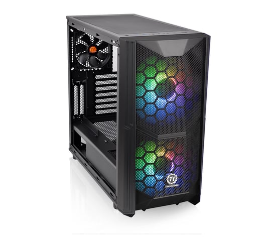 Thermaltake Commander C35 Mid Tower Gaming Case - Black 