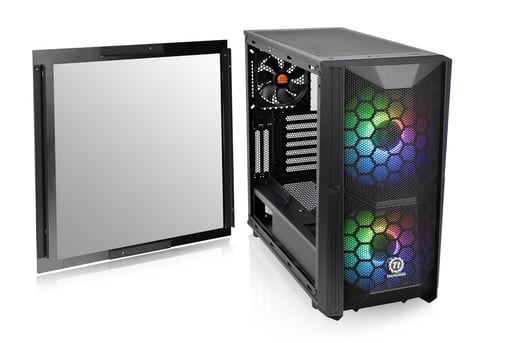 Thermaltake Commander C35 Mid Tower Gaming Case - Black 