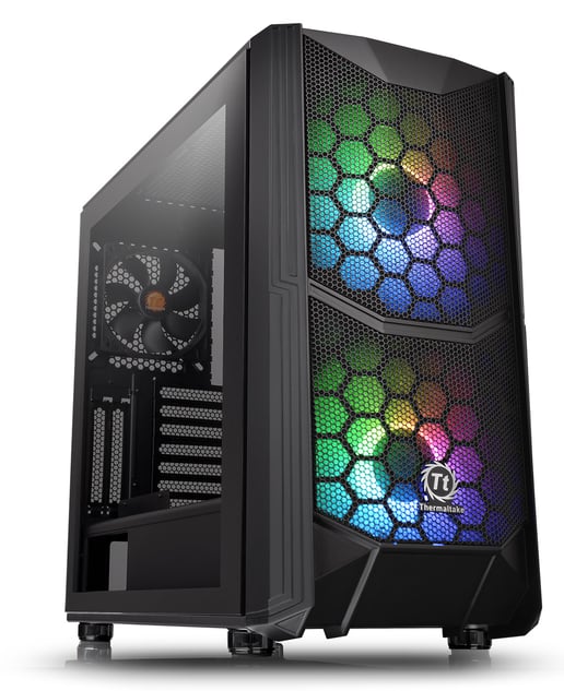 Thermaltake Commander C35 Mid Tower Gaming Case - Black 