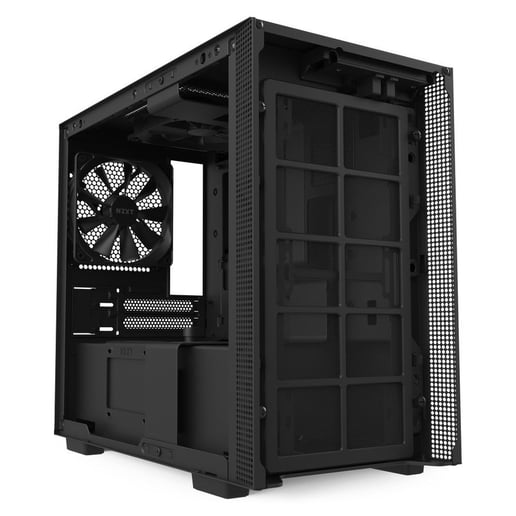 NZXT H210i Mini Tower Gaming Case - Black 