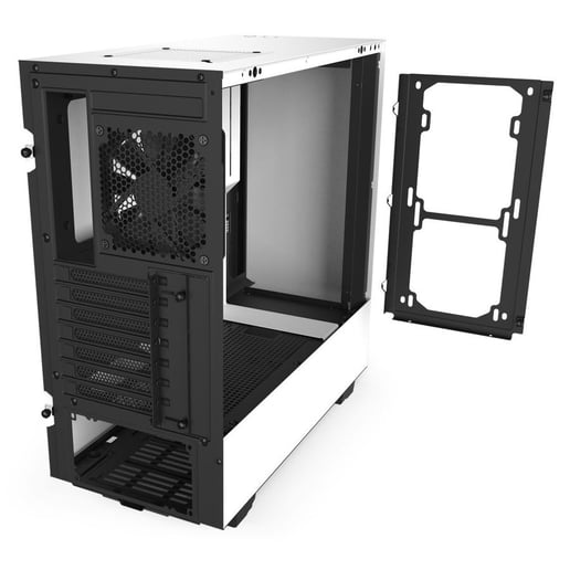 NZXT H510 Mid Tower Gaming Case - White USB 3.0