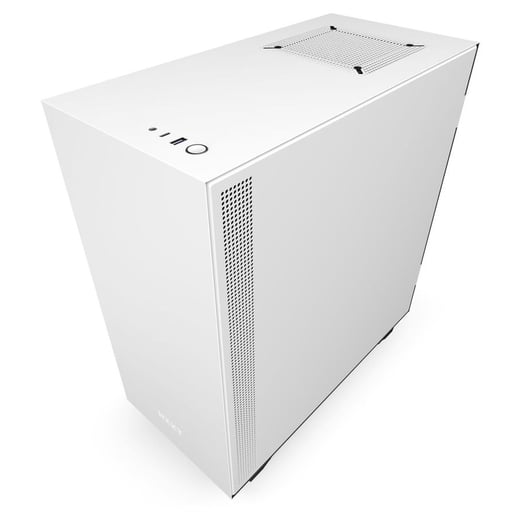 NZXT H510 Mid Tower Gaming Case - White USB 3.0