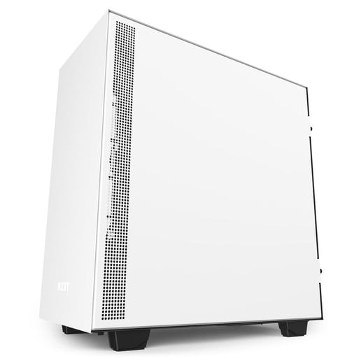 NZXT H510 Mid Tower Gaming Case - White USB 3.0