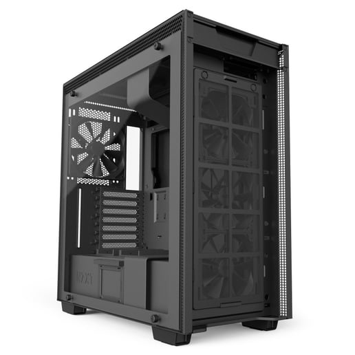NZXT H700i Mid Tower Gaming Case - Black 