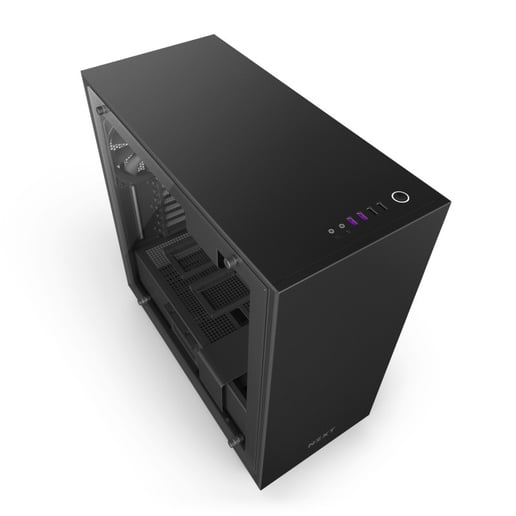 NZXT H700i Mid Tower Gaming Case - Black 