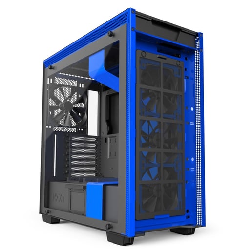 NZXT H700i Mid Tower Gaming Case - Blue 