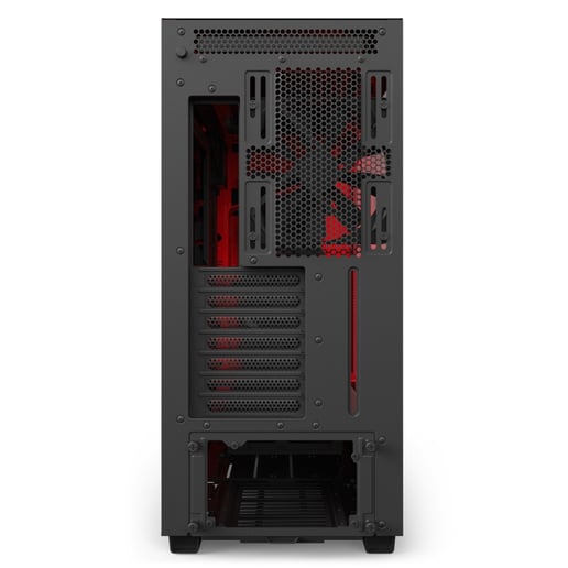 NZXT H700i Mid Tower Gaming Case - Red 