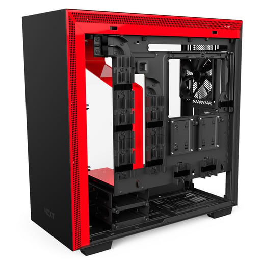 NZXT H700i Mid Tower Gaming Case - Red 