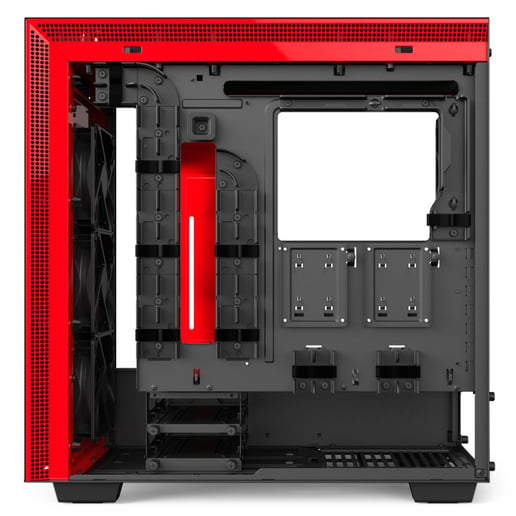 NZXT H700i Mid Tower Gaming Case - Red 