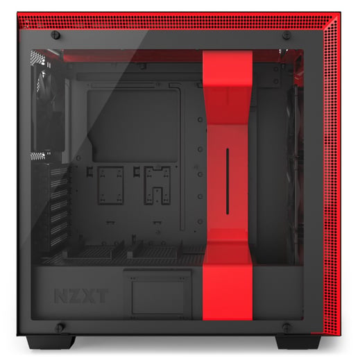 NZXT H700i Mid Tower Gaming Case - Red 